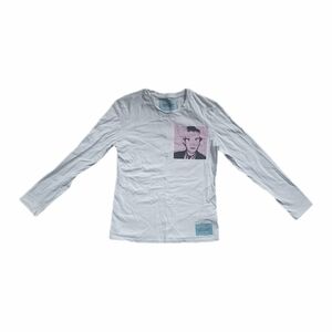 Raf Simons X Calvin Klein Andy Worrall Collab - Graphic Long Sleeve Short Men S